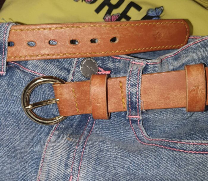 Children's belt "Trickle" Chernyshev`A WORKSHOP Изделия из кожи ручной работы, сделано с душой Автор: Чернышёв Андрей, г. Смоленск Магазин: https://marketcraft.ru/Chernyshev`A