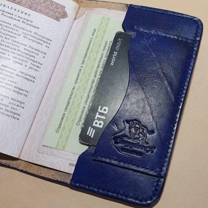 Passport cover "Classic" Chernyshev`A WORKSHOP Изделия из кожи ручной работы, сделано с душой Автор: Чернышёв Андрей, г. Смоленск Магазин: https://marketcraft.ru/Chernyshev`A
