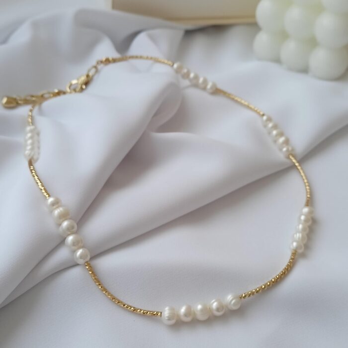 kolye s zhemchugom elna.jewelry Украшения ручной работы с натуральными камнями Автор: Елена Алешкова.