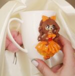 kruzhka" koshechka-lisichka" Polymer World shop Изделия из полимерной глины с частичкой моей души Автор: Бронислава Коновалова г. Новосибирск Магазин: https://marketcraft.ru/store/polymer-world-shop