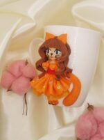 kruzhka" koshechka-lisichka" Polymer World shop Изделия из полимерной глины с частичкой моей души Автор: Бронислава Коновалова г. Новосибирск Магазин: https://marketcraft.ru/store/polymer-world-shop
