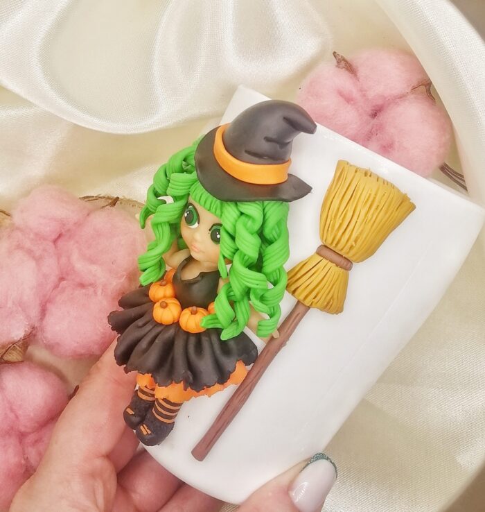 kruzhka "vedmochka" Polymer World shop Изделия из полимерной глины с частичкой моей души Автор: Бронислава Коновалова г. Новосибирск Магазин: https://marketcraft.ru/store/polymer-world-shop