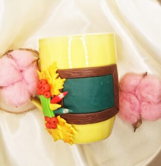 kruzhka "shkolnaya pora" Polymer World shop Изделия из полимерной глины с частичкой моей души Автор: Бронислава Коновалова г. Новосибирск Магазин: https://marketcraft.ru/store/polymer-world-shop