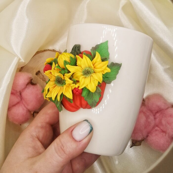 kruzhka "tykovka" Polymer World shop Изделия из полимерной глины с частичкой моей души Автор: Бронислава Коновалова г. Новосибирск Магазин: https://marketcraft.ru/store/polymer-world-shop