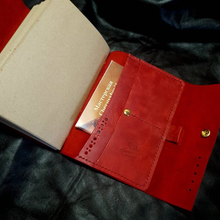 Notebook book A6 "Standard" Chernyshev`A WORKSHOP Изделия из кожи ручной работы, сделано с душой Автор: Чернышёв Андрей, г. Смоленск Магазин: https://marketcraft.ru/Chernyshev`A
