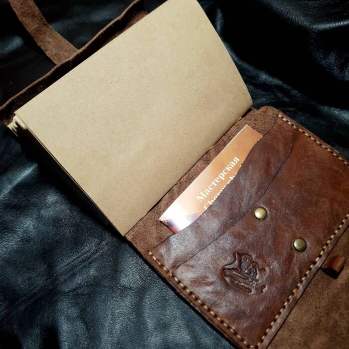 Notebook book A6 "Standard" Chernyshev`A WORKSHOP Изделия из кожи ручной работы, сделано с душой Автор: Чернышёв Андрей, г. Смоленск Магазин: https://marketcraft.ru/Chernyshev`A