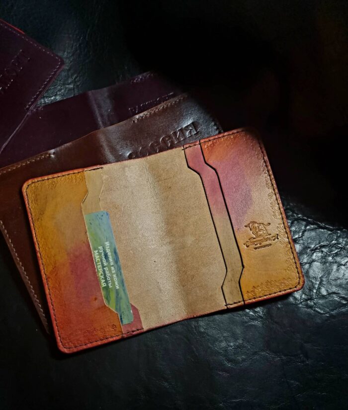 Passport cover "Classic" Chernyshev`A WORKSHOP Изделия из кожи ручной работы, сделано с душой Автор: Чернышёв Андрей, г. Смоленск Магазин: https://marketcraft.ru/Chernyshev`A