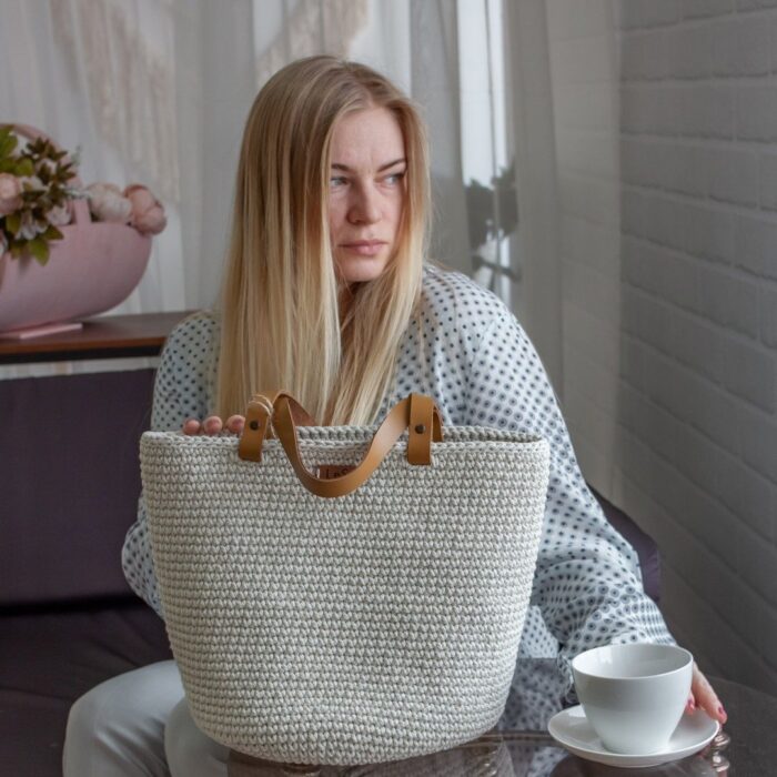 Sumka Dzheyn LeS Вязаные сумки от LeS Автор=Светлана Клокова, г. Елец Магазин=https://marketcraft.ru/store/lana_ecosumki