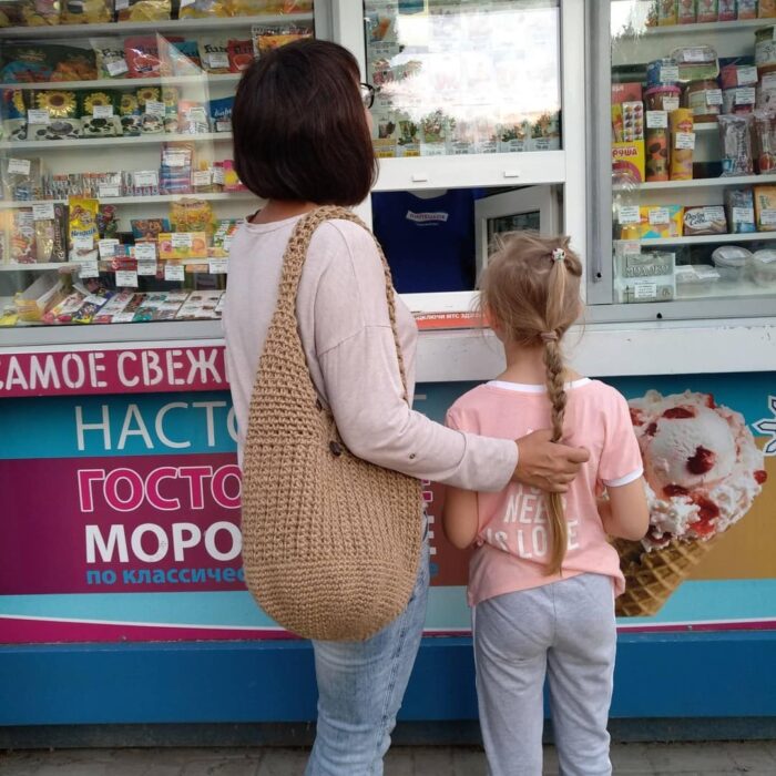 Sumka Dzhuli LeS Вязаные сумки от LeS Светлана Клокова, г. Елец Магазин=https://marketcraft.ru/store/lana_ecosumki
