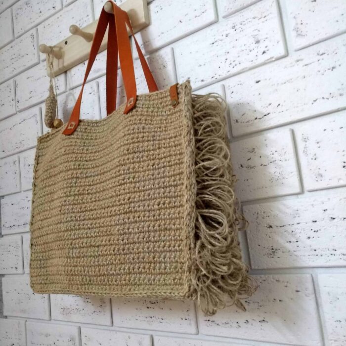 Sumka Lendi s bakhromoy LeS Вязаные сумки от LeS Светлана Клокова, г. Елец Магазин=https://marketcraft.ru/store/lana_ecosumki