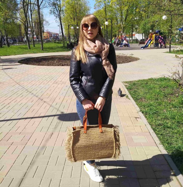 Sumka Lendi s bakhromoy LeS Вязаные сумки от LeS Светлана Клокова, г. Елец Магазин=https://marketcraft.ru/store/lana_ecosumki