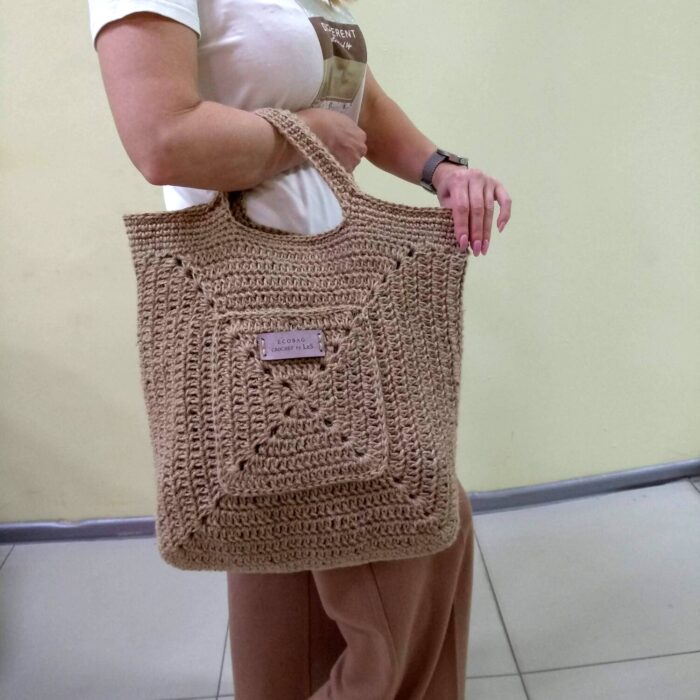 Piramida maxi LeS Вязаные сумки от LeS Светлана Клокова, г. Елец Магазин=https://marketcraft.ru/store/lana_ecosumki
