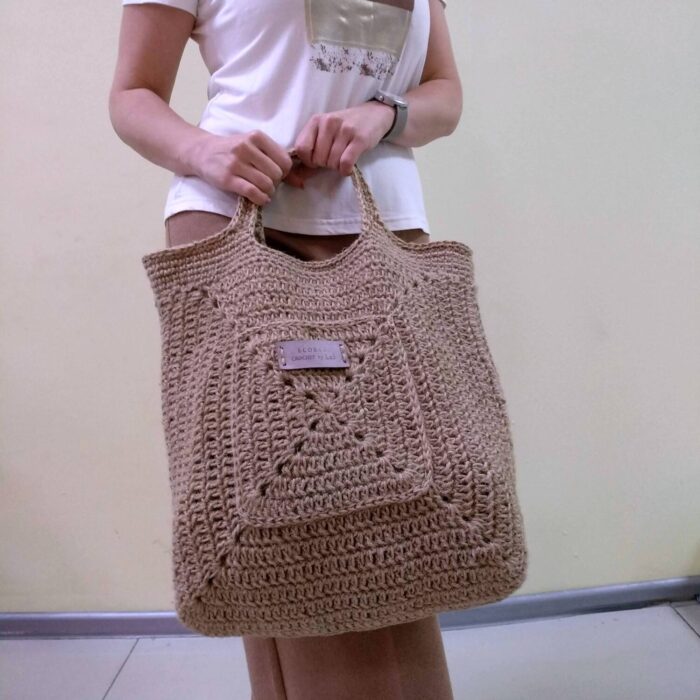 Piramida maxi LeS Вязаные сумки от LeS Светлана Клокова, г. Елец Магазин=https://marketcraft.ru/store/lana_ecosumki