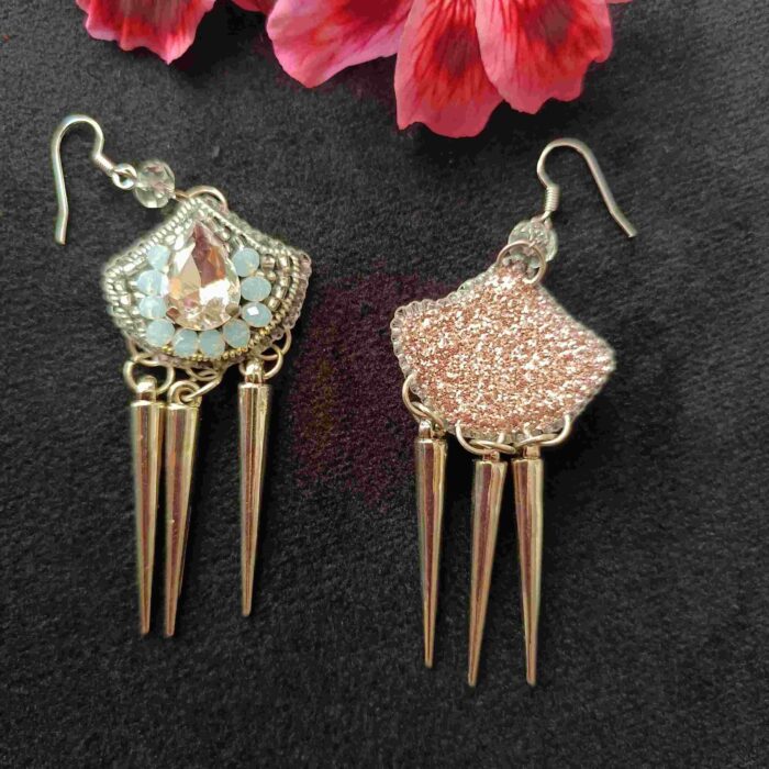 Earrings with Pendants Brosh_from_Lady_Si Бижутерия и аксессуары ручной работы из бисера и натуральных камней Автор: Стёпкина Ирина, г. Краснодар