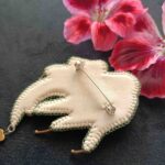 Dragon's Eye Brooch Brosh_from_Lady_Si Бижутерия и аксессуары ручной работы из бисера и натуральных камней Автор: Стёпкина Ирина, г. Краснодар