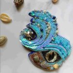 The Sea View Brooch Brosh_from_Lady_Si Бижутерия и аксессуары ручной работы из бисера и натуральных камней Автор: Стёпкина Ирина, г. Краснодар