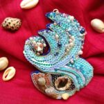The Sea View Brooch Brosh_from_Lady_Si Бижутерия и аксессуары ручной работы из бисера и натуральных камней Автор: Стёпкина Ирина, г. Краснодар