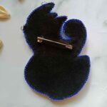 The Sea View Brooch Brosh_from_Lady_Si Бижутерия и аксессуары ручной работы из бисера и натуральных камней Автор: Стёпкина Ирина, г. Краснодар