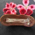 Automatic hairpin with shells Brosh_from_Lady_Si Бижутерия и аксессуары ручной работы из бисера и натуральных камней Автор: Стёпкина Ирина, г. Краснодар