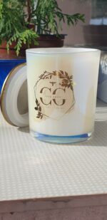 Свеча ароматическая "Аврора" 200 мл. в жемчужно-перламутровом стакане — изображение 13