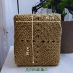Sumka Magnoliya dzhut LeS Джут Магазин=https://marketcraft.ru/store/lana_ecosumki