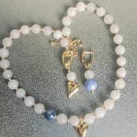 Сет из аквамарина
