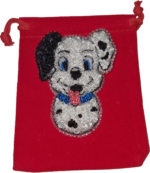 Брошка из бисера "Собачка Далматин"