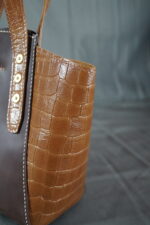 Сумка из кожи с тигровым глазом. — изображение 3