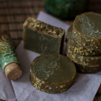 Мыло глицериновое "Майская ночь", черемуховое