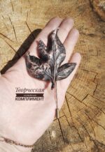 Брошь-игла Пион — изображение 2