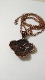 Кулон и серьги Гортензия — изображение 3