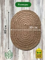 Salfetki na stol servirovochnaya iz dzhuta LeS Джут Вязаные сумки аксессуары для бани от LeS Джут Светлана Клокова, г. Елец Магазин=https://marketcraft.ru/store/lana_ecosumki