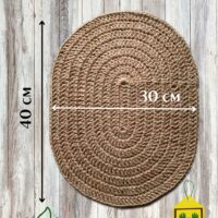 Salfetki na stol servirovochnaya iz dzhuta LeS Джут Вязаные сумки аксессуары для бани от LeS Джут Светлана Клокова, г. Елец Магазин=https://marketcraft.ru/store/lana_ecosumki