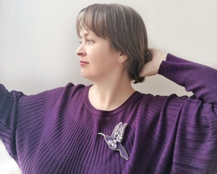 Брошь Колибри — изображение 2