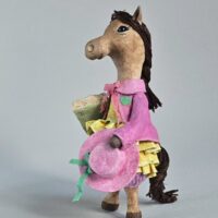 Ватная игрушка