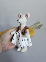 Текстильные игрушки. Семейка мышат. — изображение 10