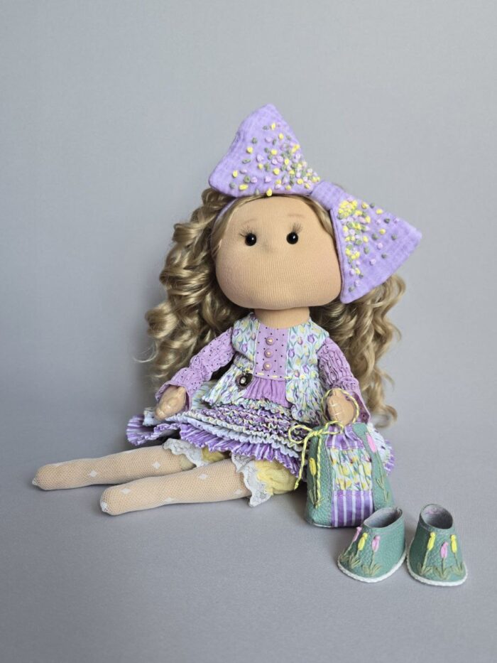 Текстильная кукла — изображение 3