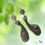 Серьги Крылатка