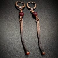 серьги Спички