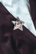 Брошь Звезда розовая — изображение 2