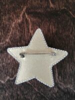 Брошь Звезда розовая — изображение 5