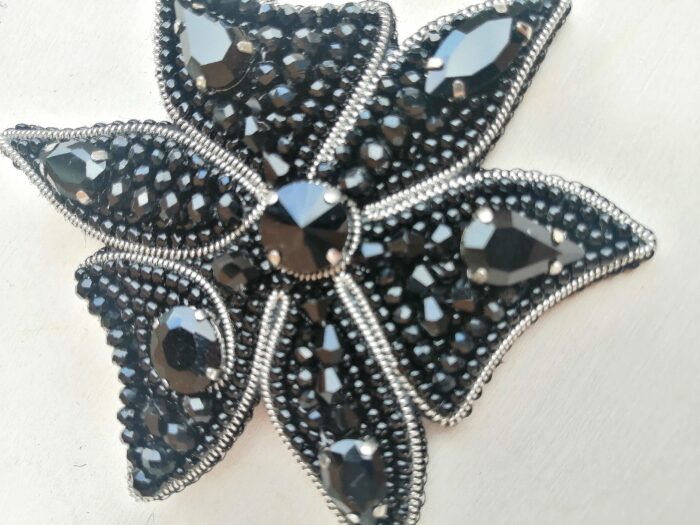 Брошь Цветок ассиметричный — изображение 9