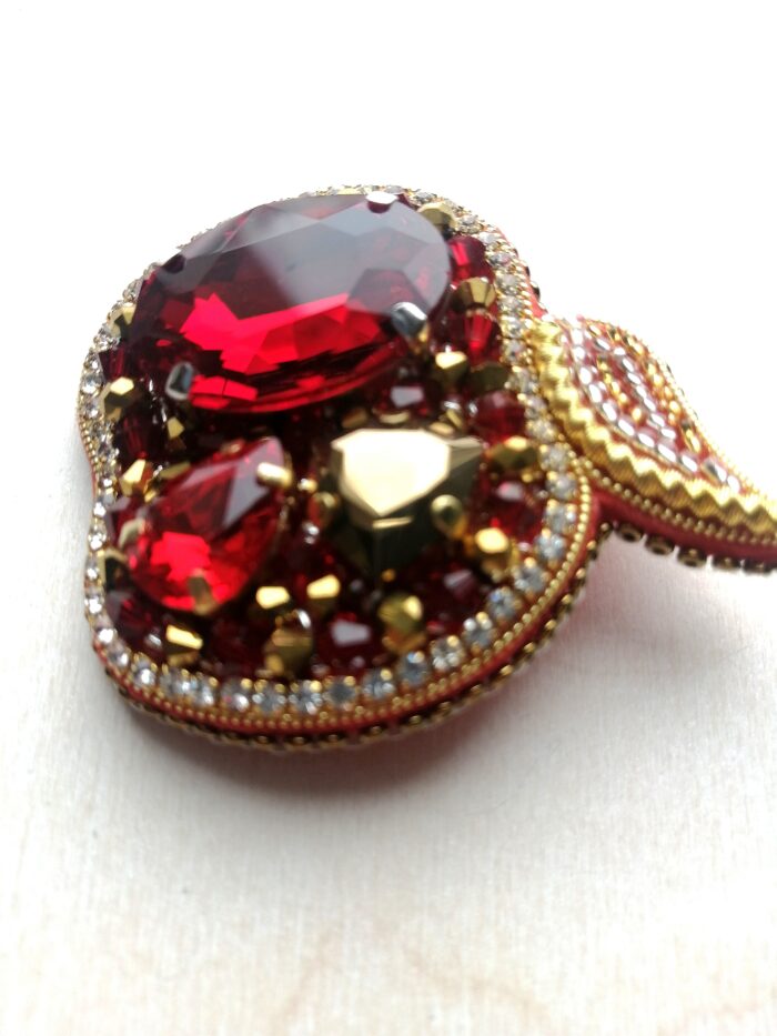 Брошь Яблоко — изображение 6