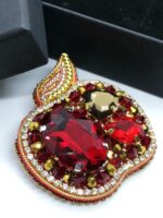 Брошь Яблоко — изображение 4