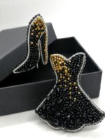 Комплект брошей Платье и туфелька — изображение 3