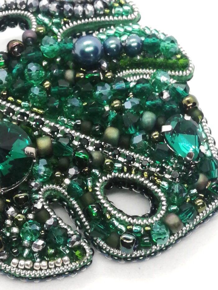 Брошь Монстера — изображение 6