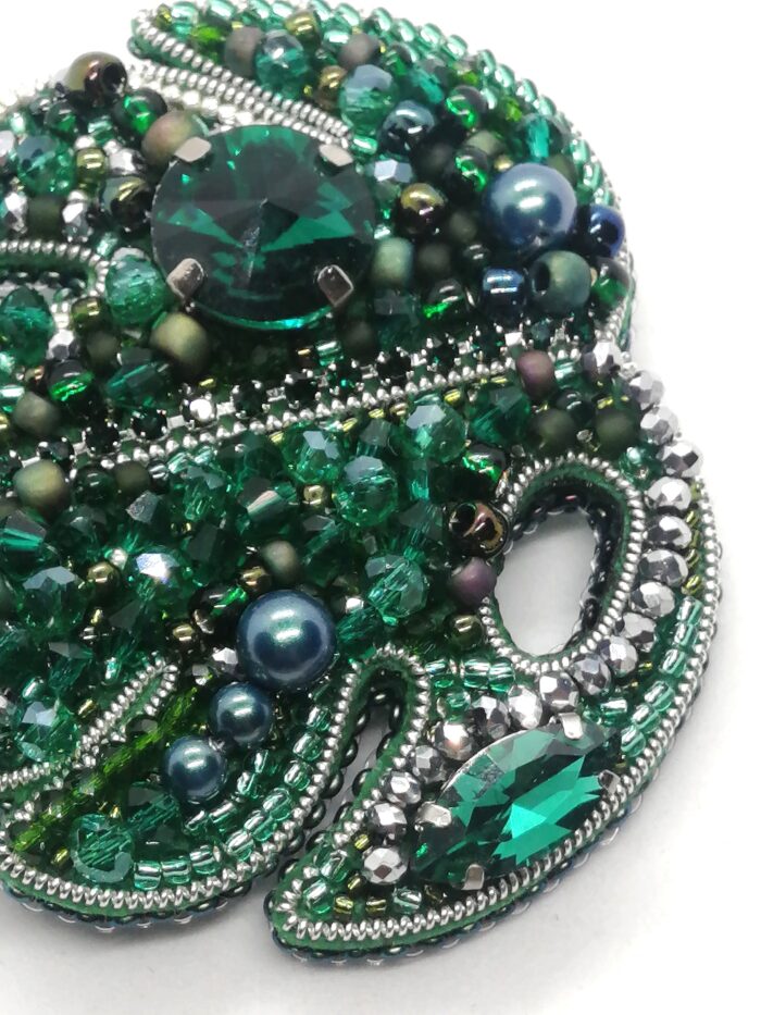 Брошь Монстера — изображение 7