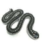 Брошь змея (под заказ)