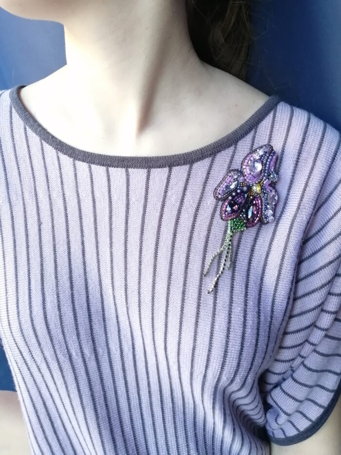 Брошь Ирис — изображение 2