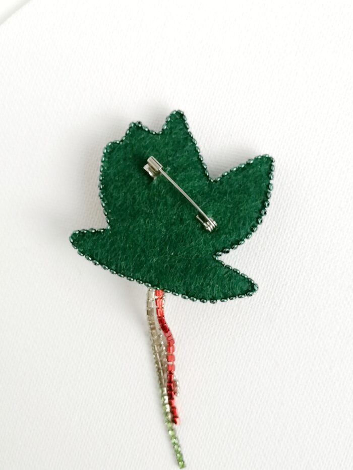 Брошь Бутон розы — изображение 6